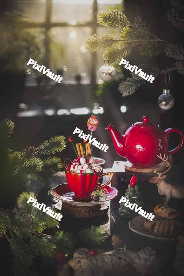 Red Tea Pot